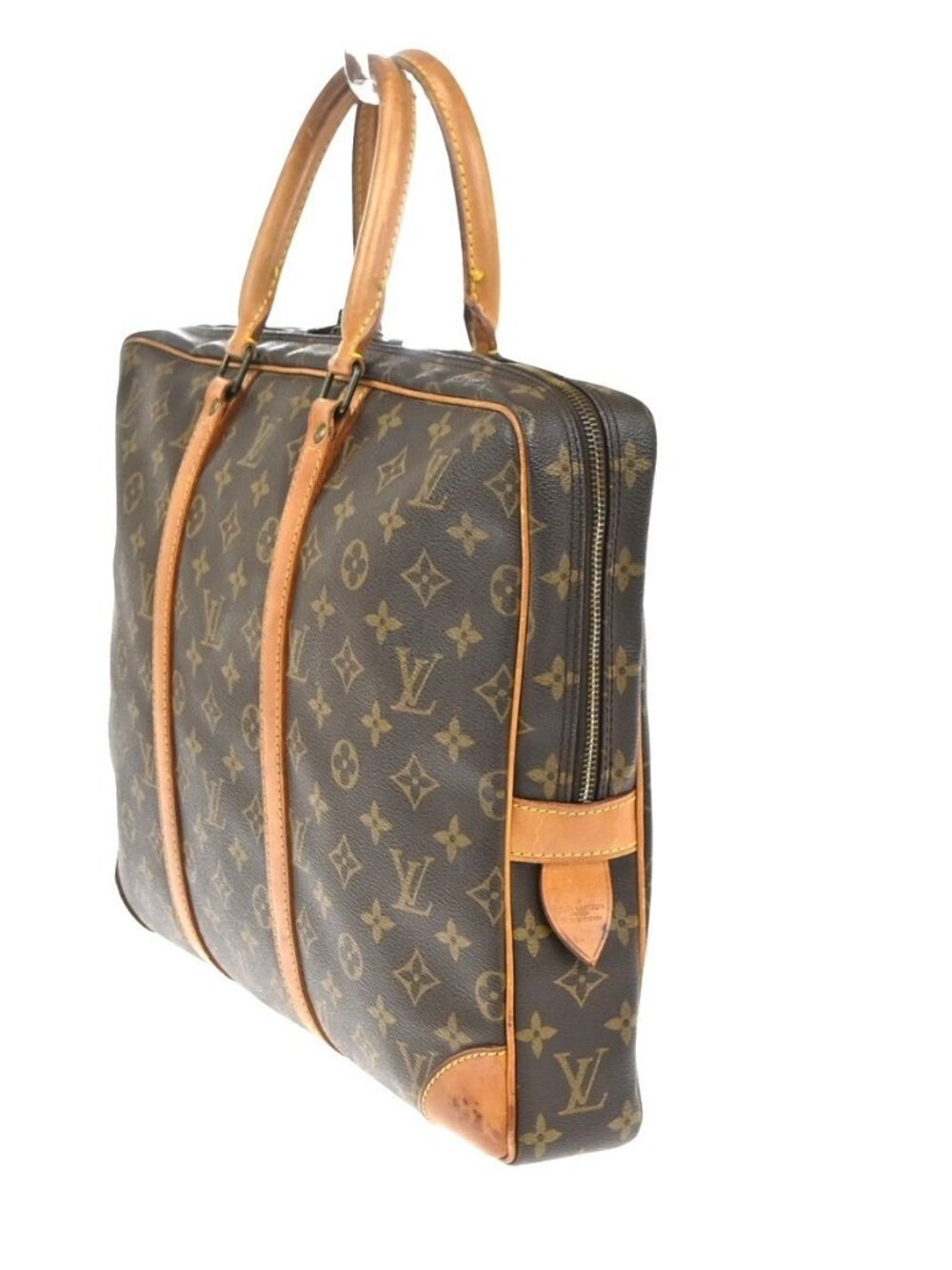 LOUIS VUITTON Porte Documents Voyage Briefcase Hand Bag Monogram M53361 30YH928 - Picture 2 of 16